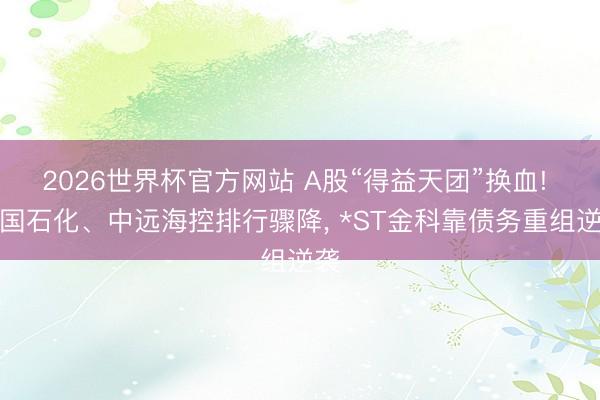 2026世界杯官方网站 A股“得益天团”换血! 中国石化、中远海控排行骤降, *ST金科靠债务重组逆袭